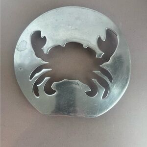 Silver Crab Trivet